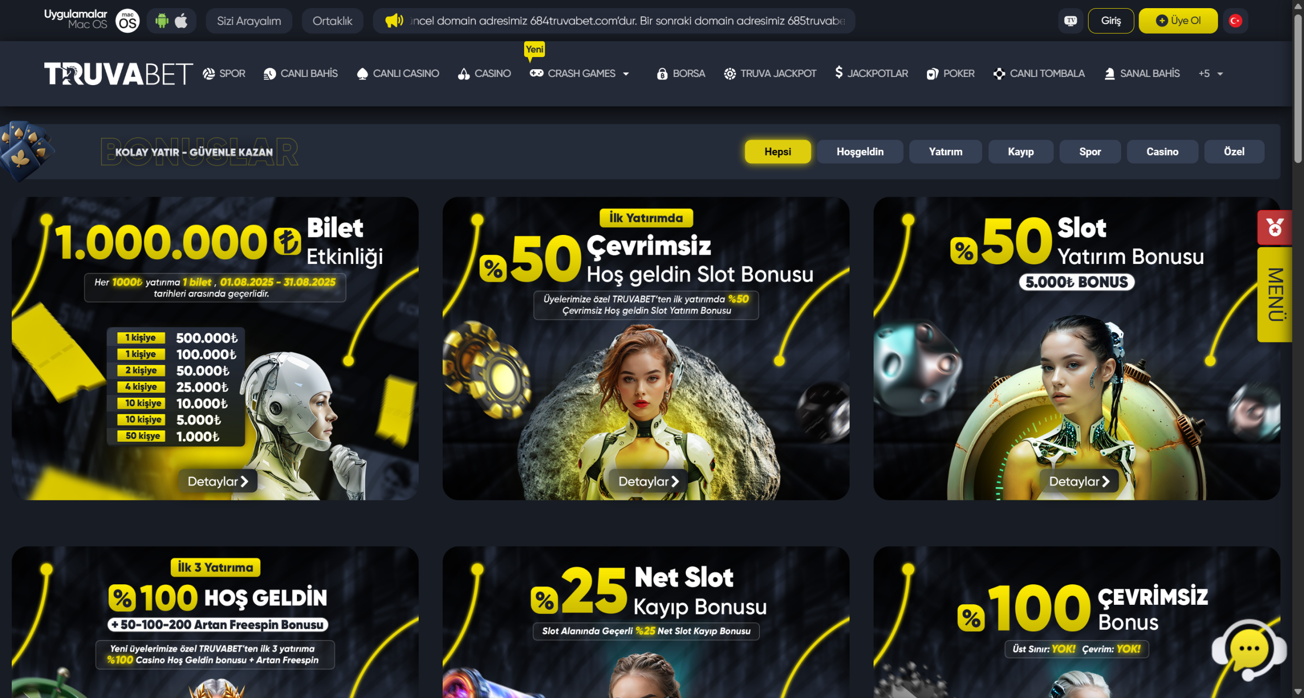 TRUVABET I Spor Bahisleri, Casino, Canlı Casino, Tombala, Poker - En Güvenilir Online Bahis ve Casino Sitesi_20250821T204647863Z